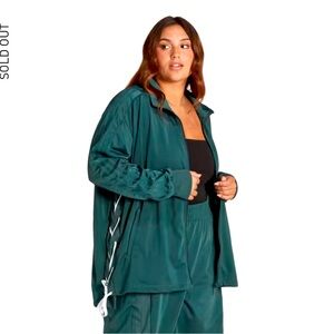ADIDAS PLUS SIZE LACED TRACK TOP JACKET NWT SIZE 4X RETAIL SOLD OUT